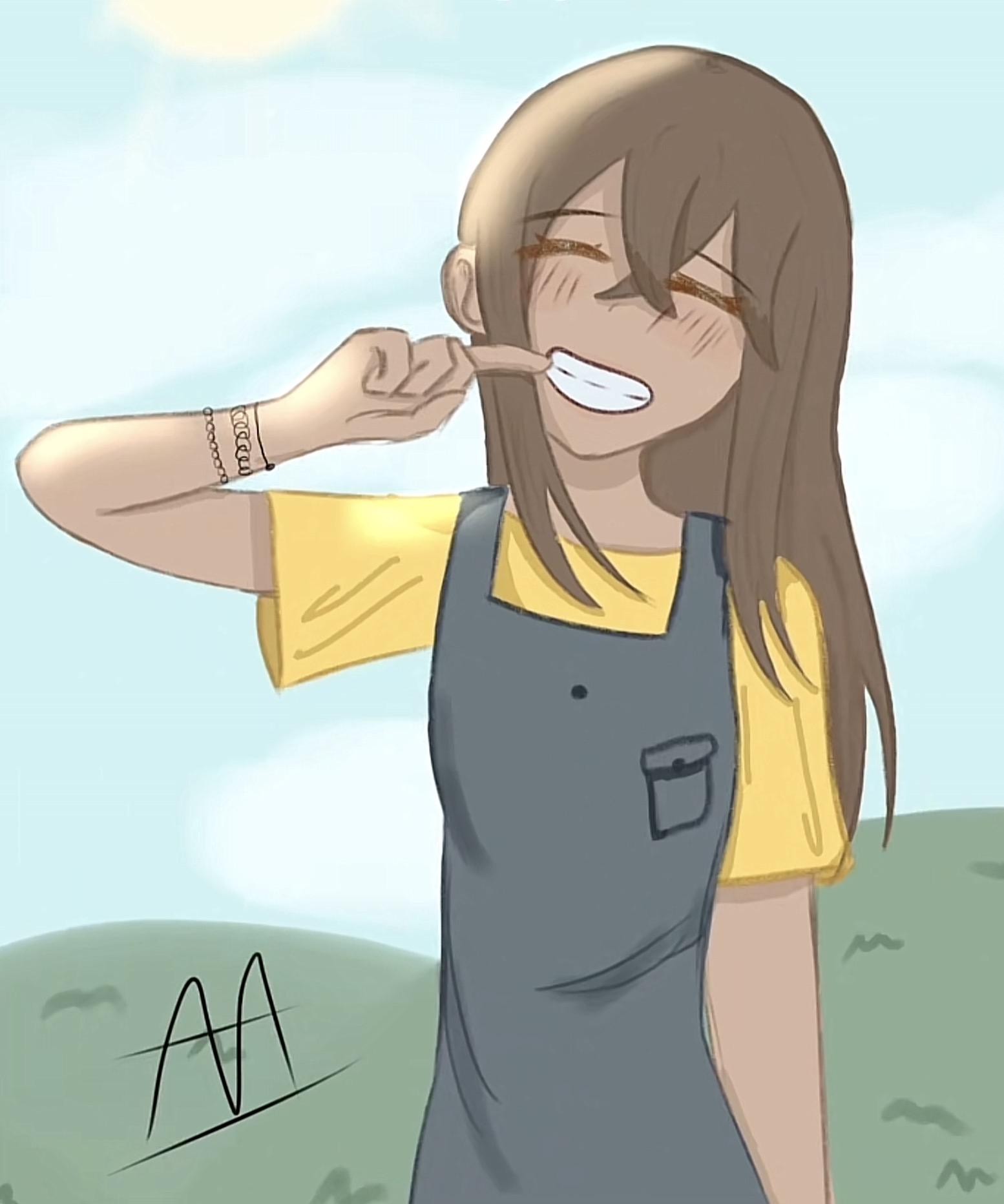 Gallery piece 5 — Amethyst original art