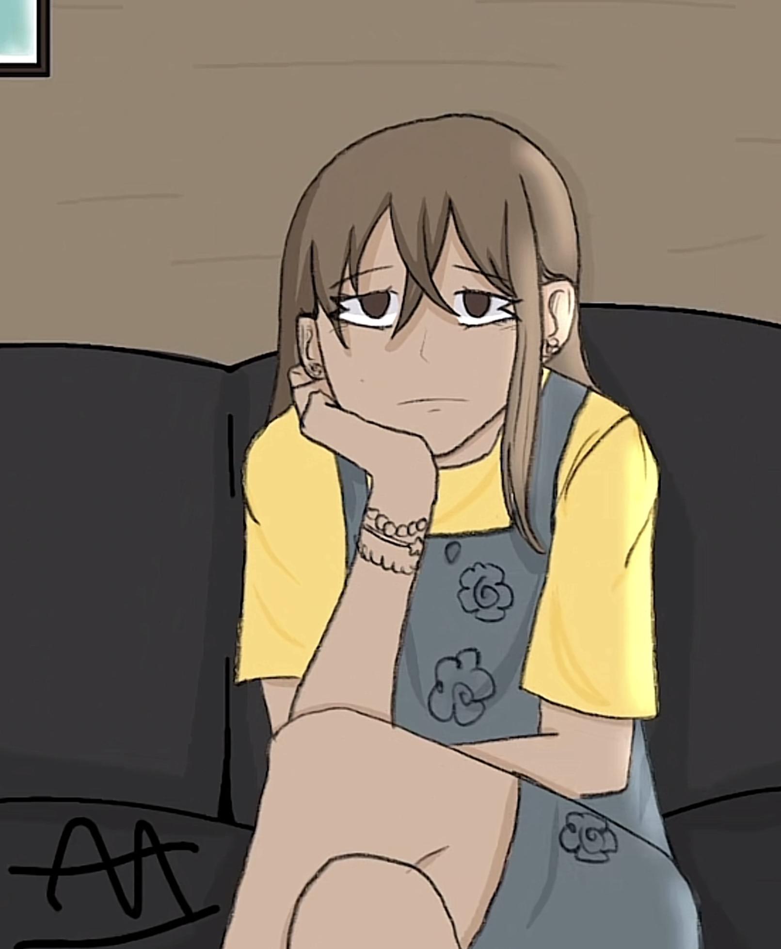 Gallery piece 7 — Amethyst original art